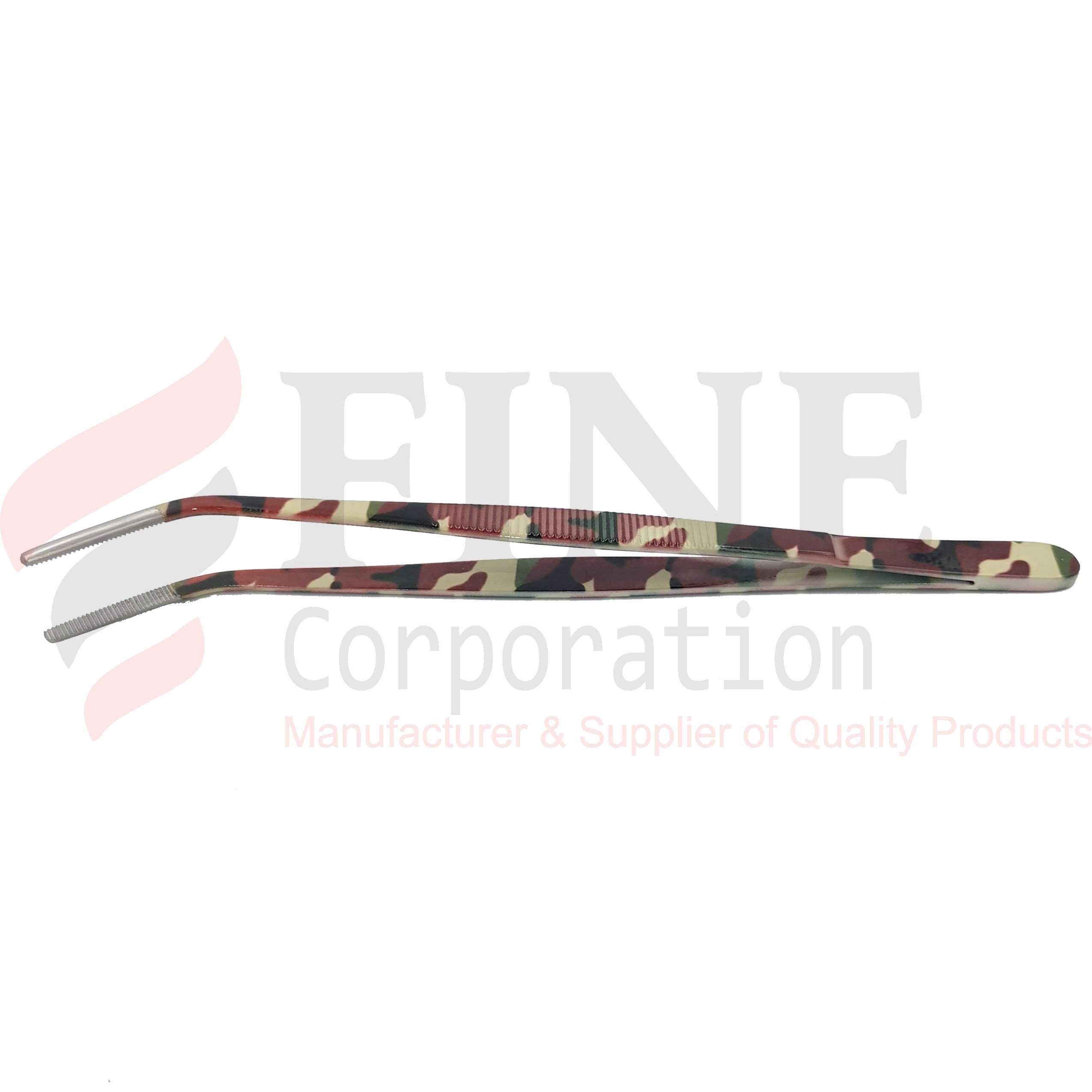 Chef Plating Tweezer Curved Tip