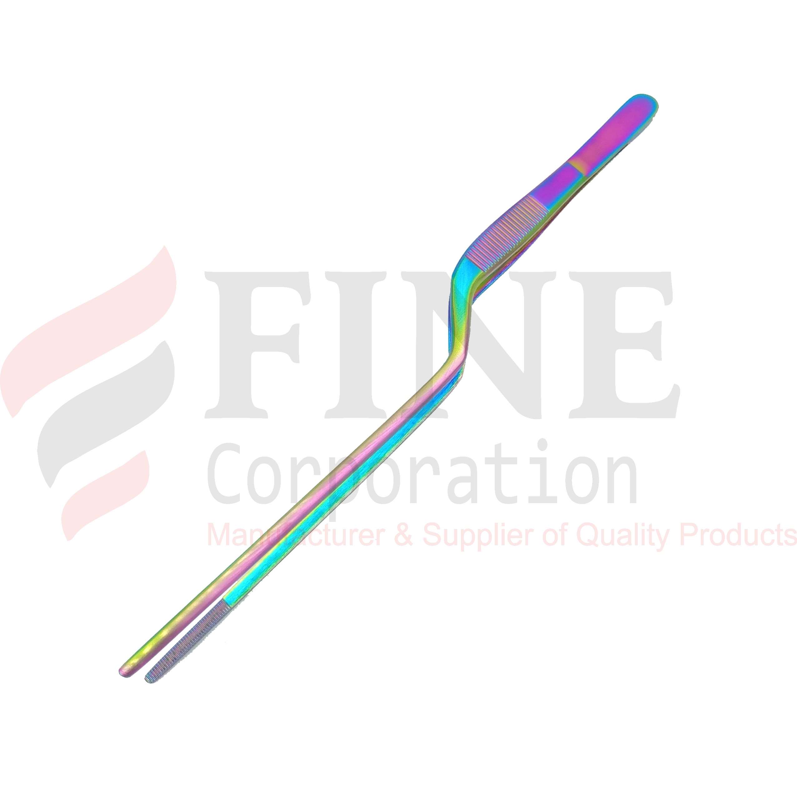 Offset Chef Plating Tweezer 