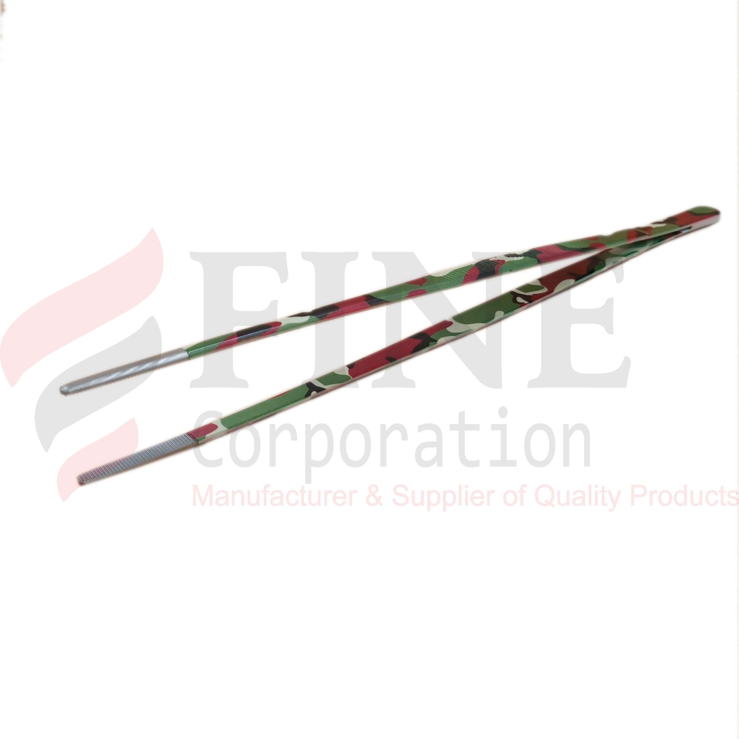 Chef Plating Tweezer Straight Camoflage