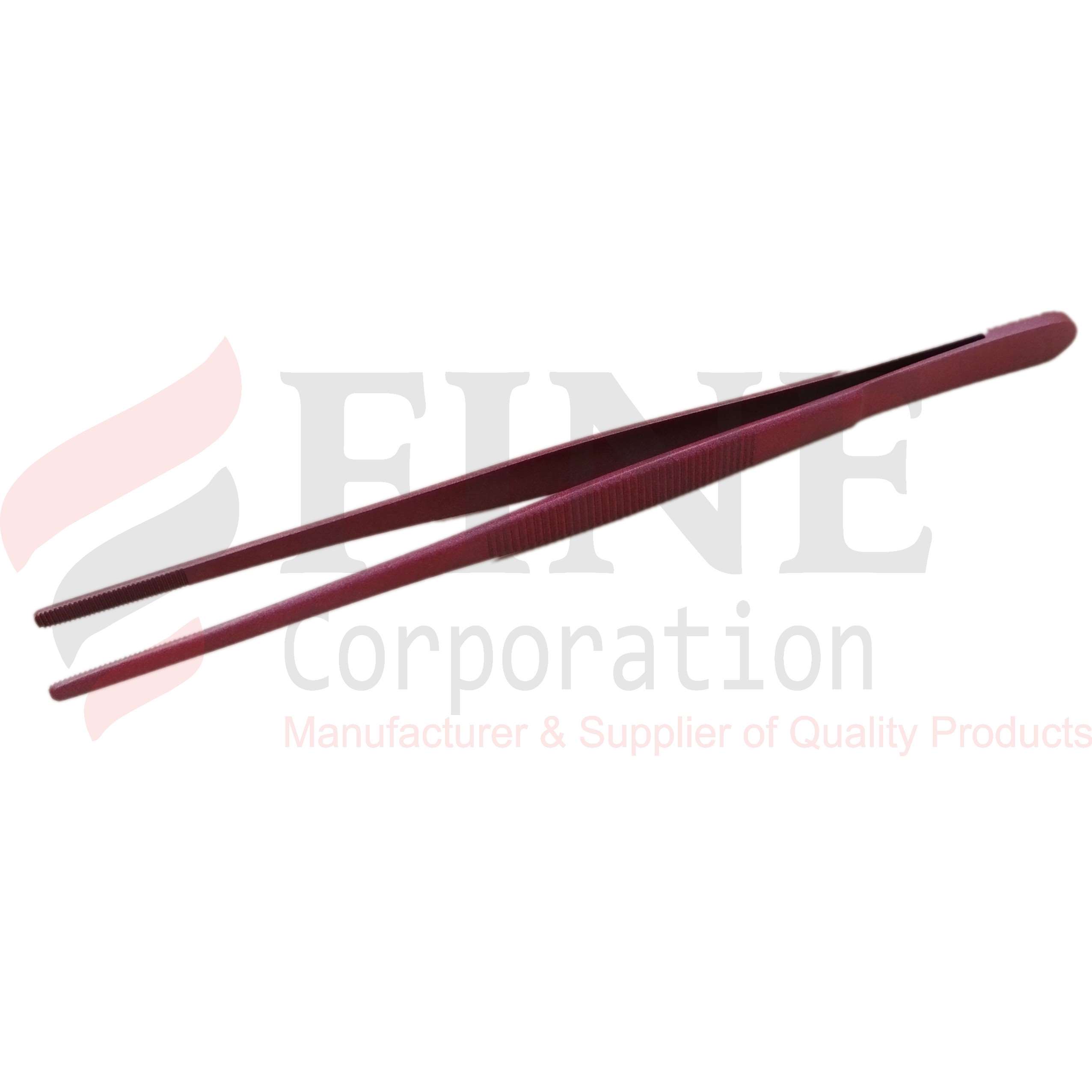 Chef Plating Tweezer Straight Dust-Pink