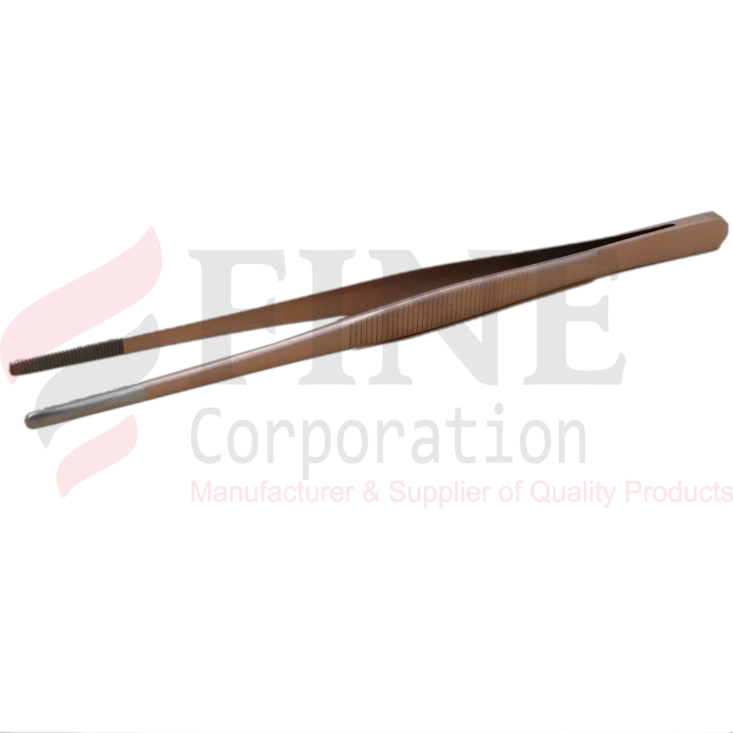Chef Plating Tweezer Straight Rose-Gold