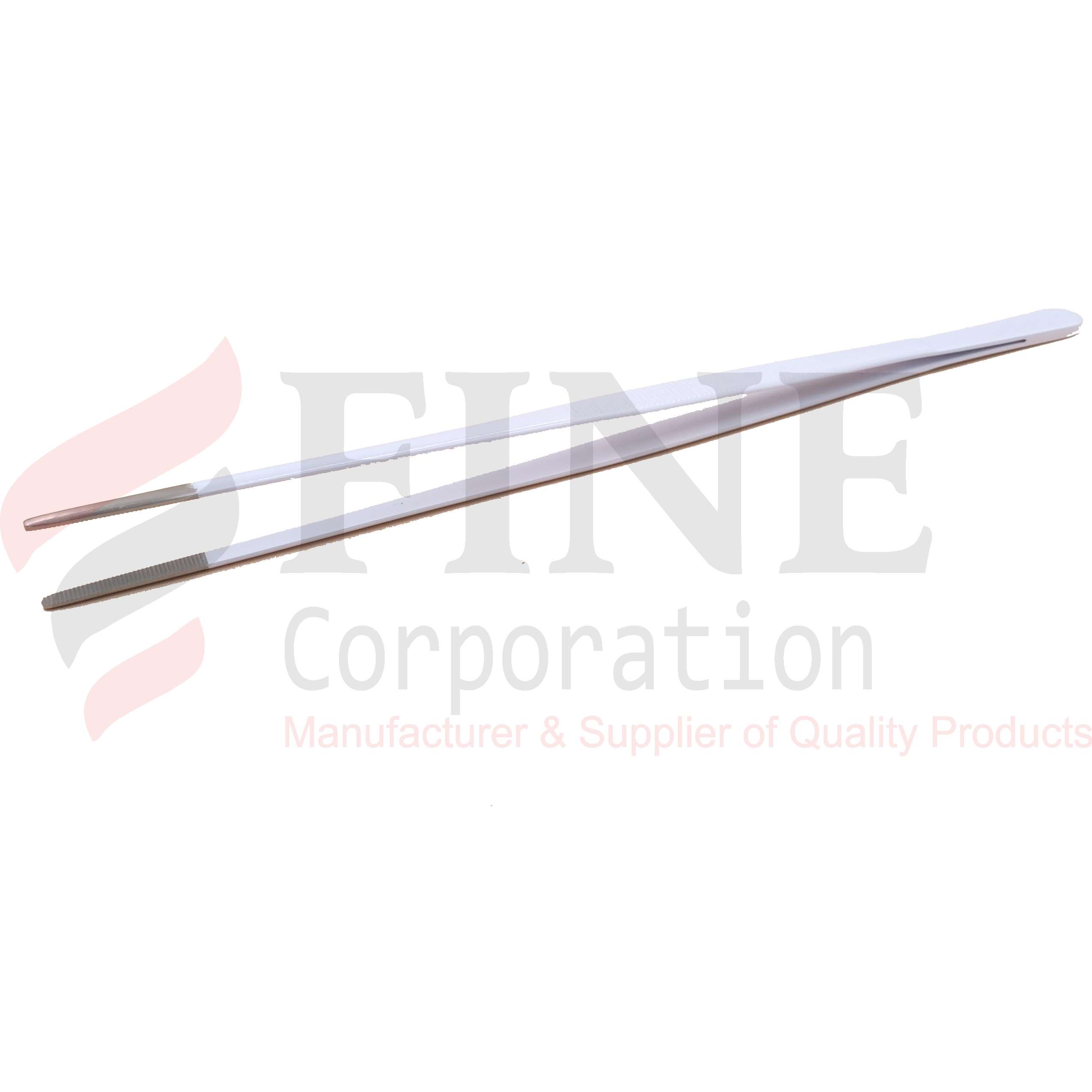 Chef Plating Tweezer StraightWhiter